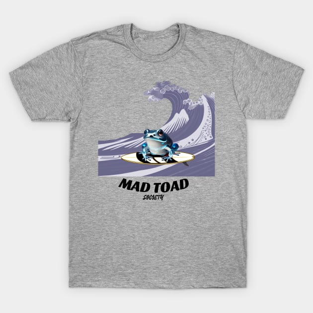 Mad Toad Society x Kanagawa - Blue T-Shirt by Mad Toad Society